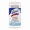 Lysol Disinfecting Wipes, Canister, Crisp Linen, White 19200-89346 - alternate 1